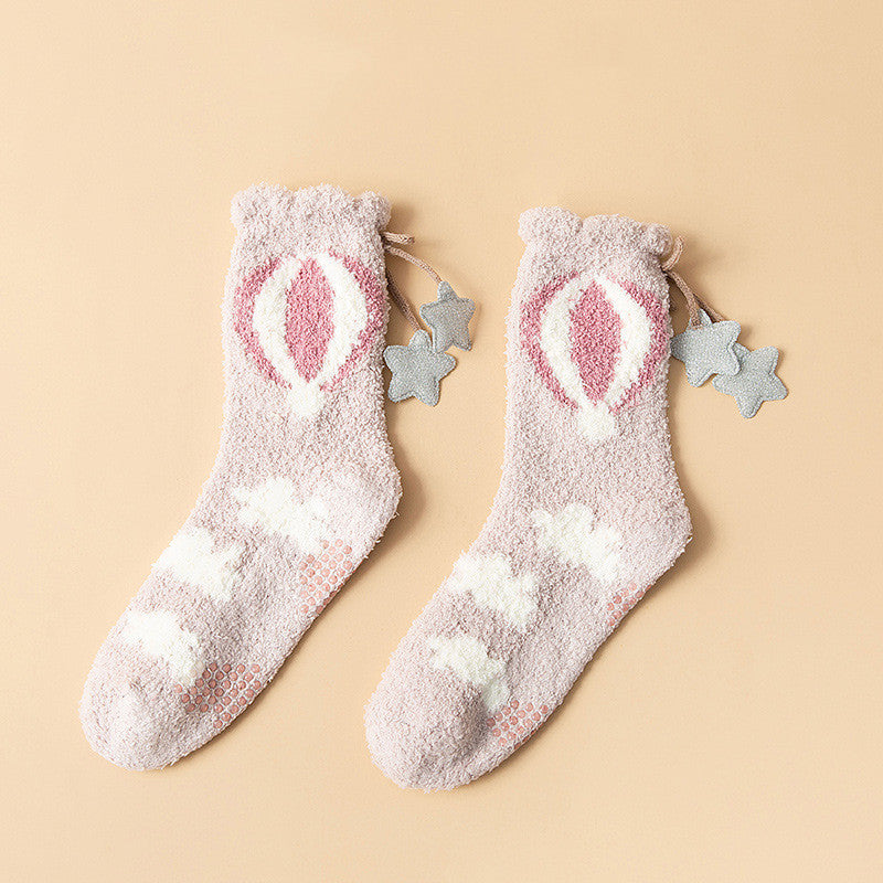 Ramona - Stilvolle, dicke Fleece-Wintersocken für Damen