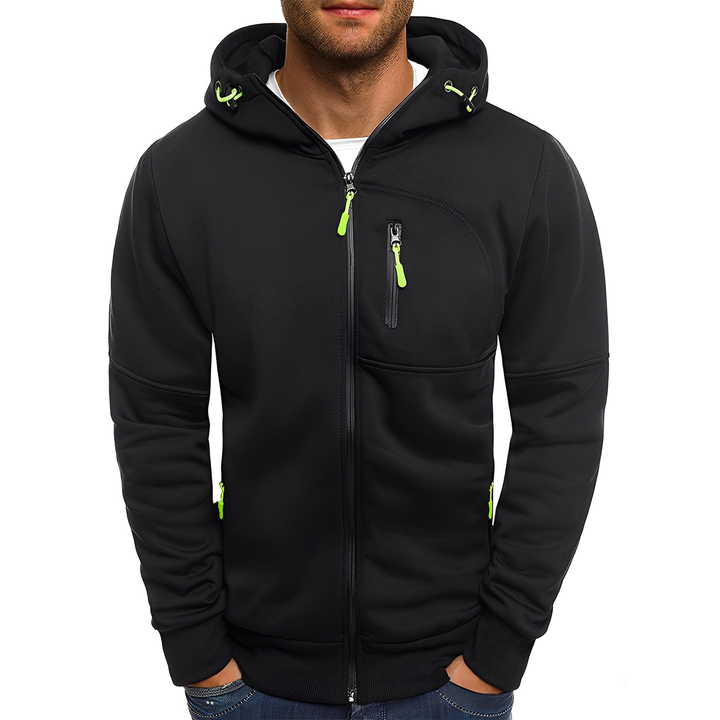 Lowell - Lässige, stylische Kapuzenjacke für Herren