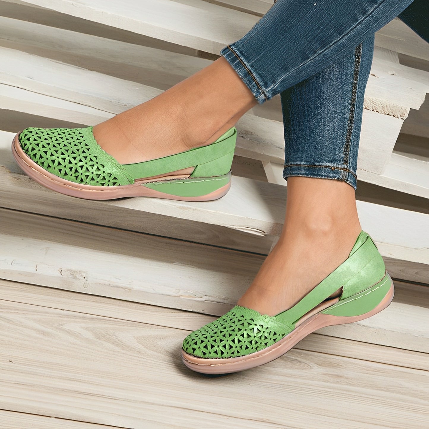 Kianna - Lässige Schuhe mit Aussparungen für Damen