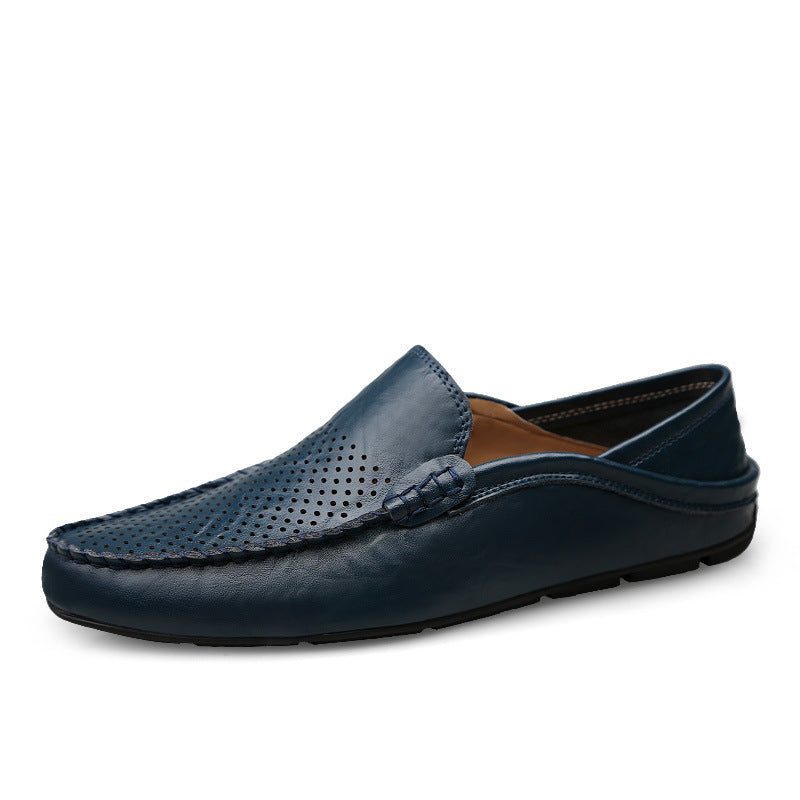 Edric - Formelle, bequeme Leder-Slipper für Herren