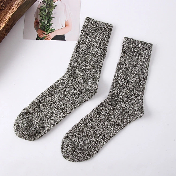 Jason - Warme Winter-Frottee-Wollsocken für Herren