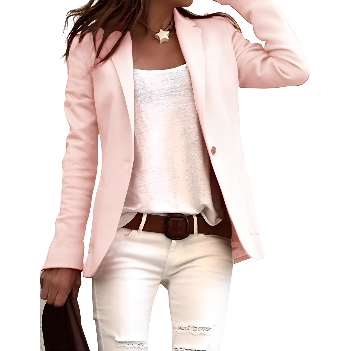 Heather - Lässiger Blazer mit Revers für Damen
