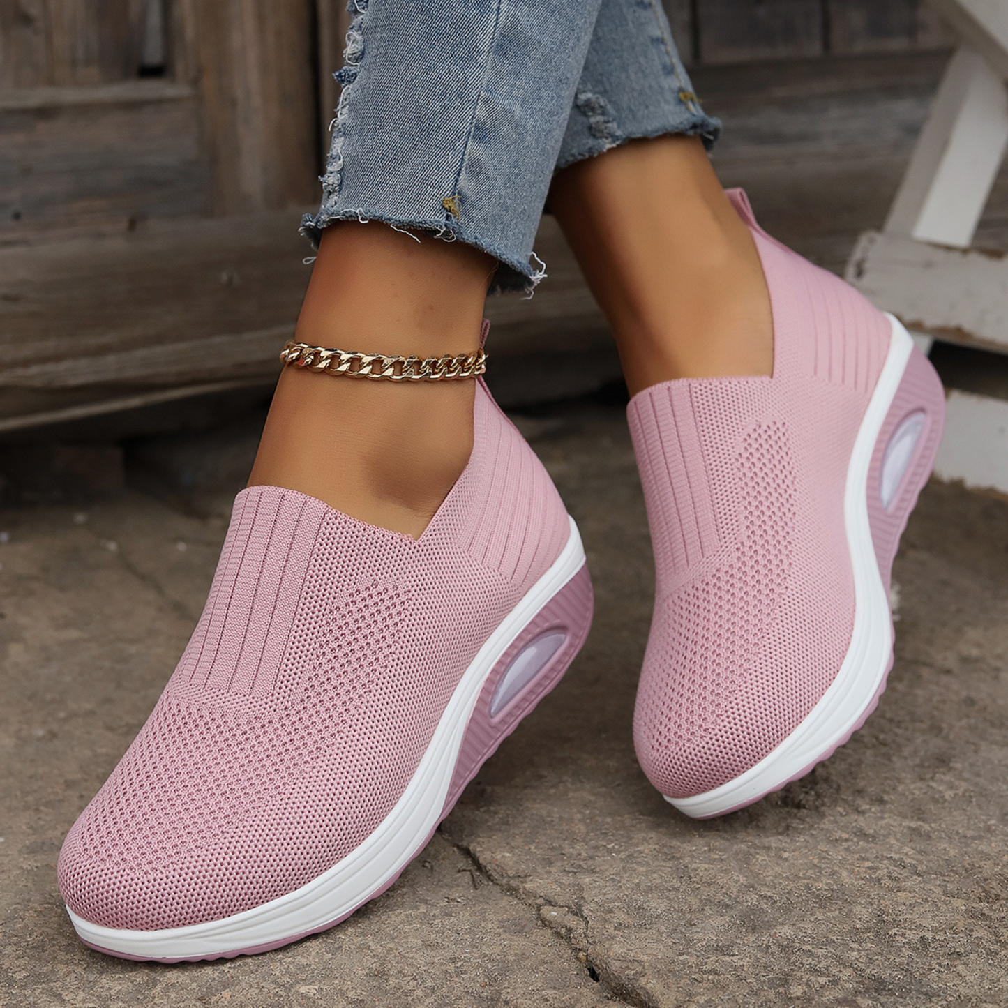 Angelle - Bequeme Mesh-Laufschuhe für Damen
