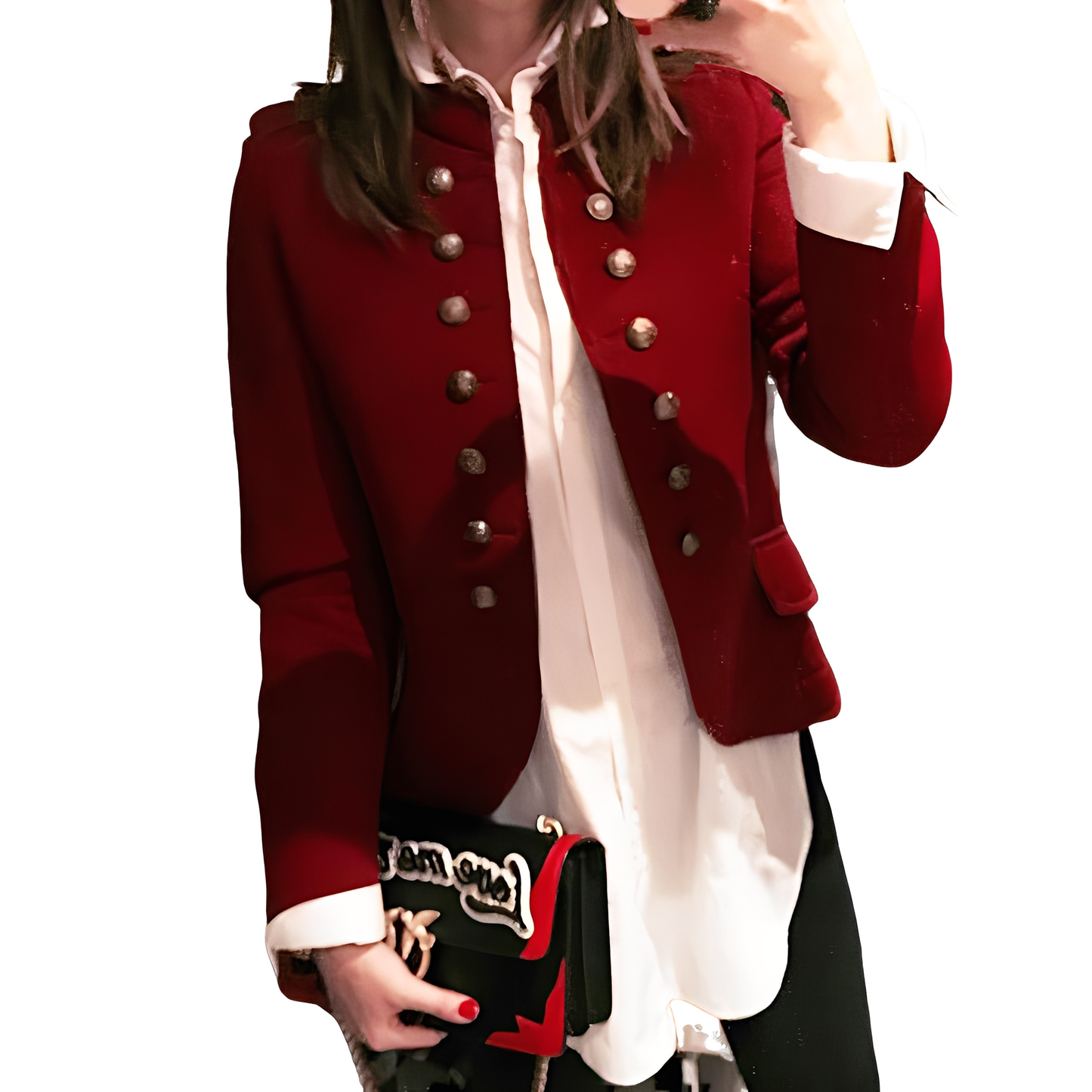Rhoda - Stilvoller Blazer mit Stehkragen für Damen
