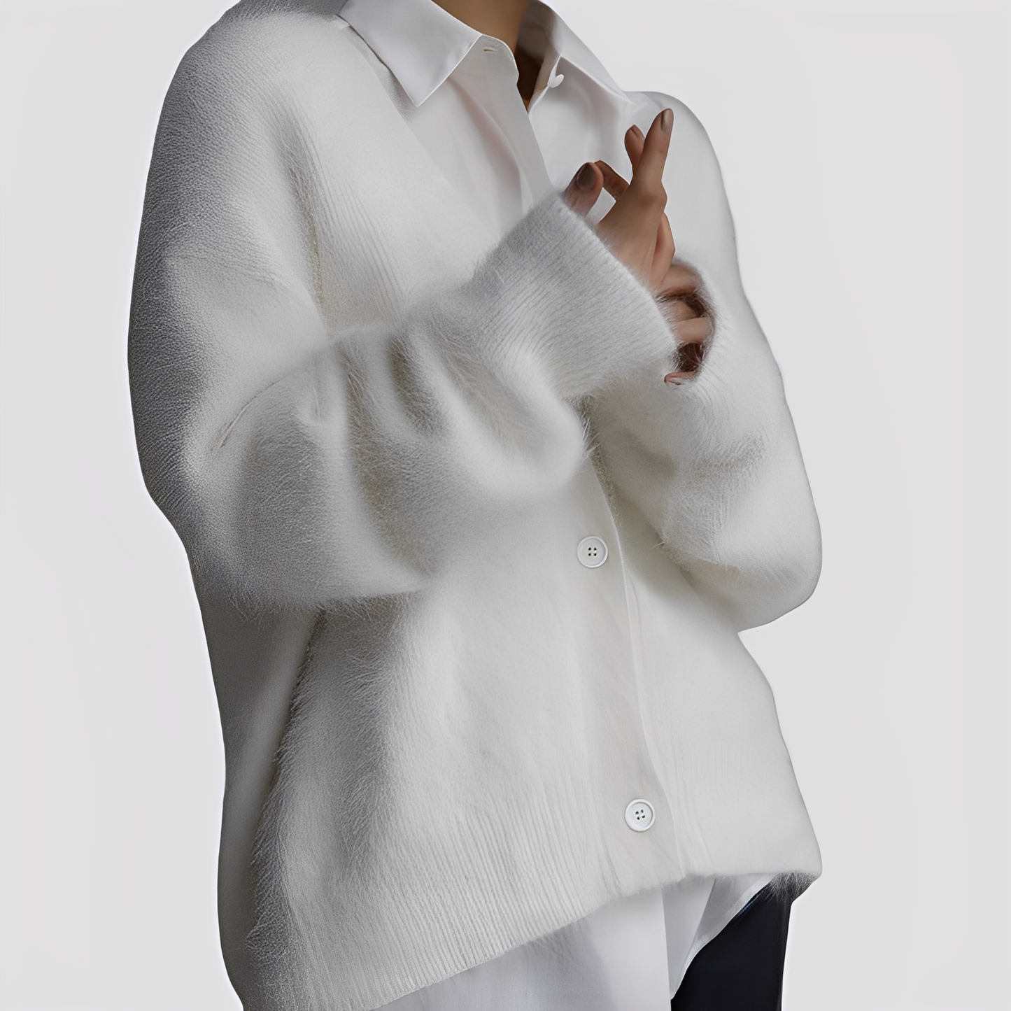 Lavena - Weicher Oversize-Kaschmirpullover für Damen