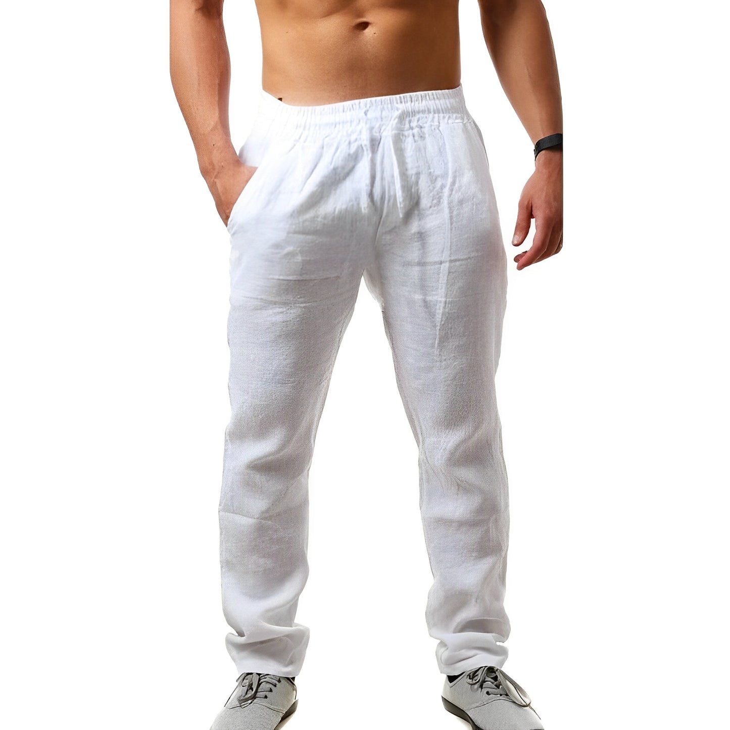 Chandler - Casula lockere Sommerleinenhose für Herren