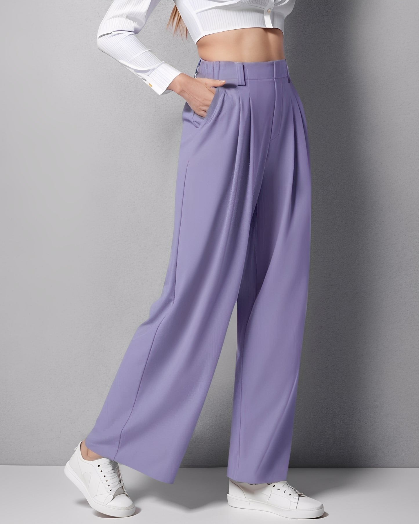 Montana - Elastische gerade Hose für Damen