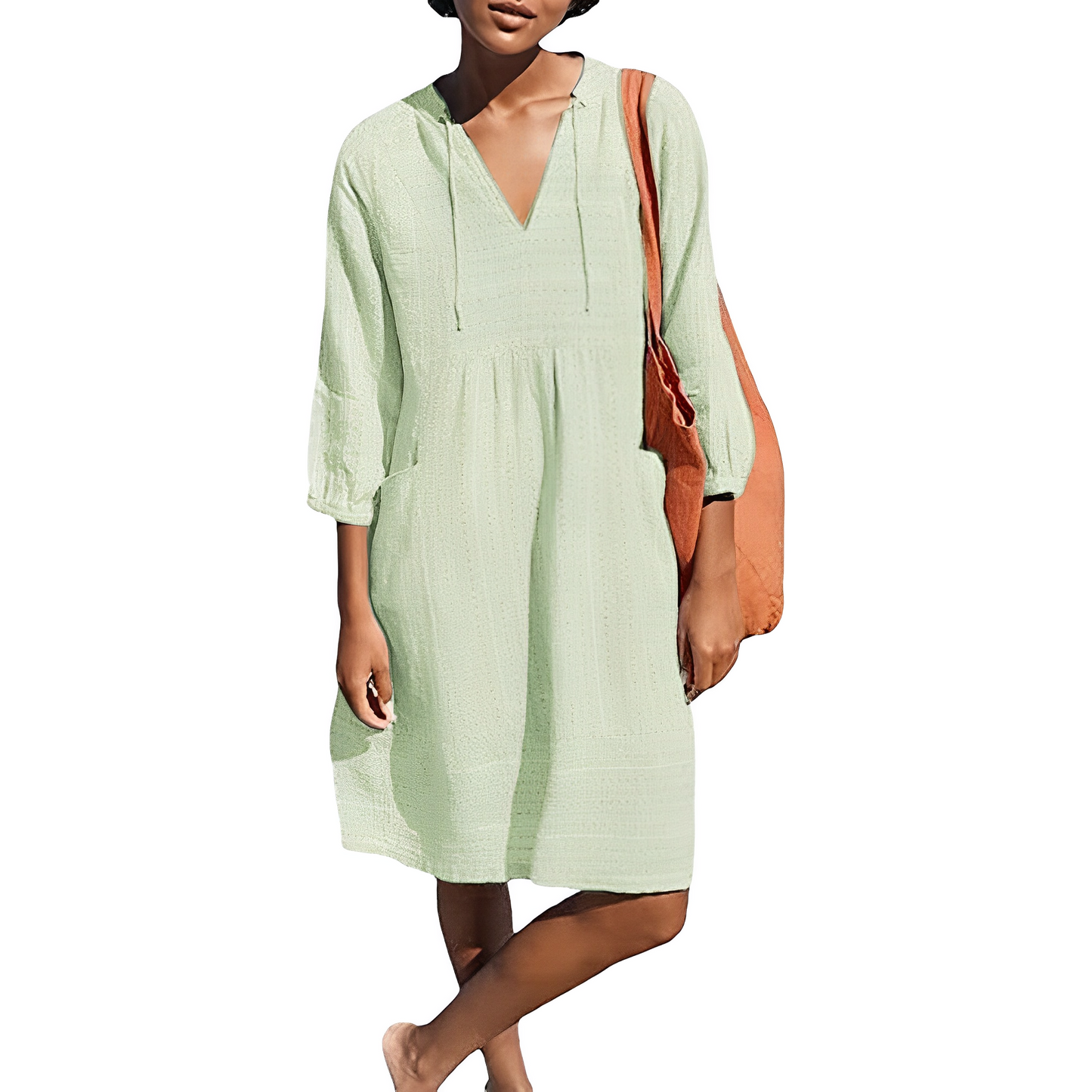 Annmarie - Lockeres Strandhemdkleid für Damen