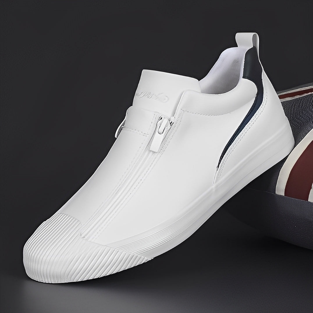 Jerred - Moderne Lederschuhe mit Reißverschluss für Herren