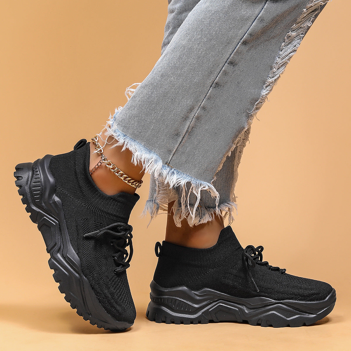Wendi - Bequeme, lässige Fliegenwebschuhe für Damen