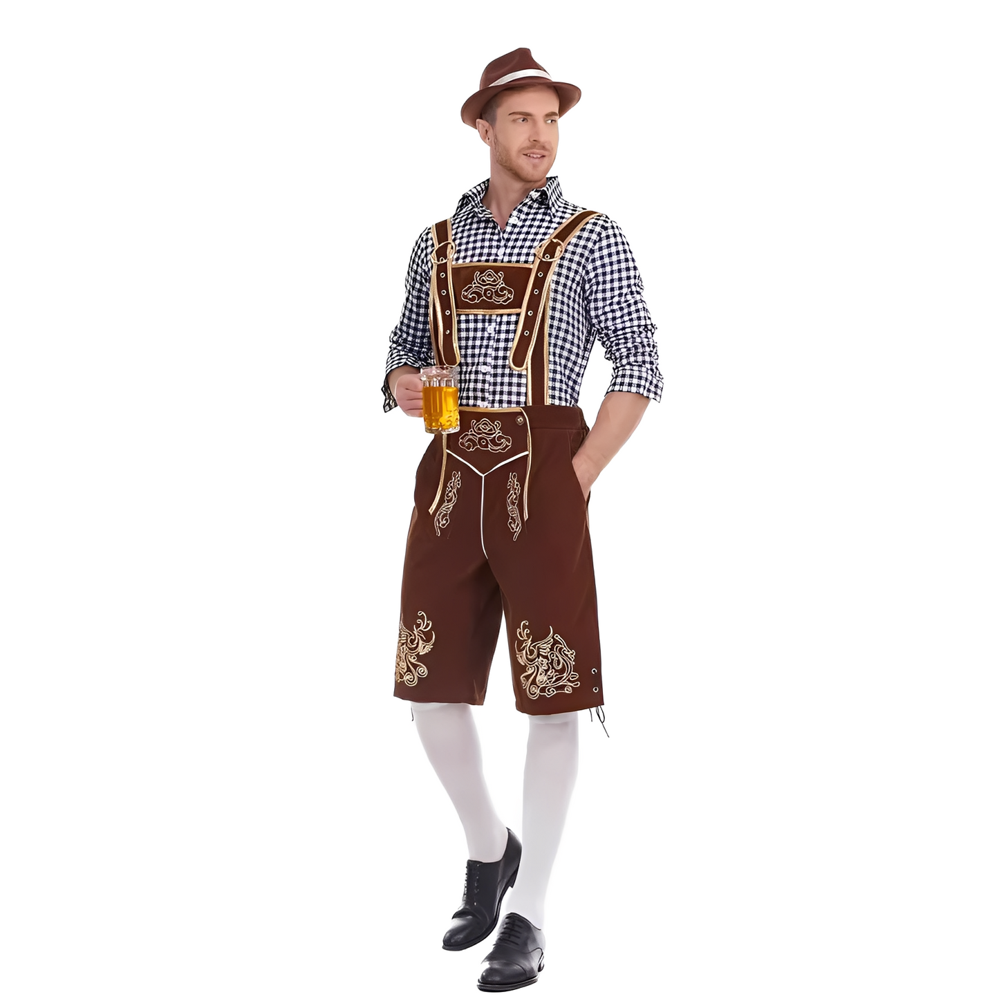 Fredric - Stilvolles festliches Oktoberfest-Overall-Set für Herren