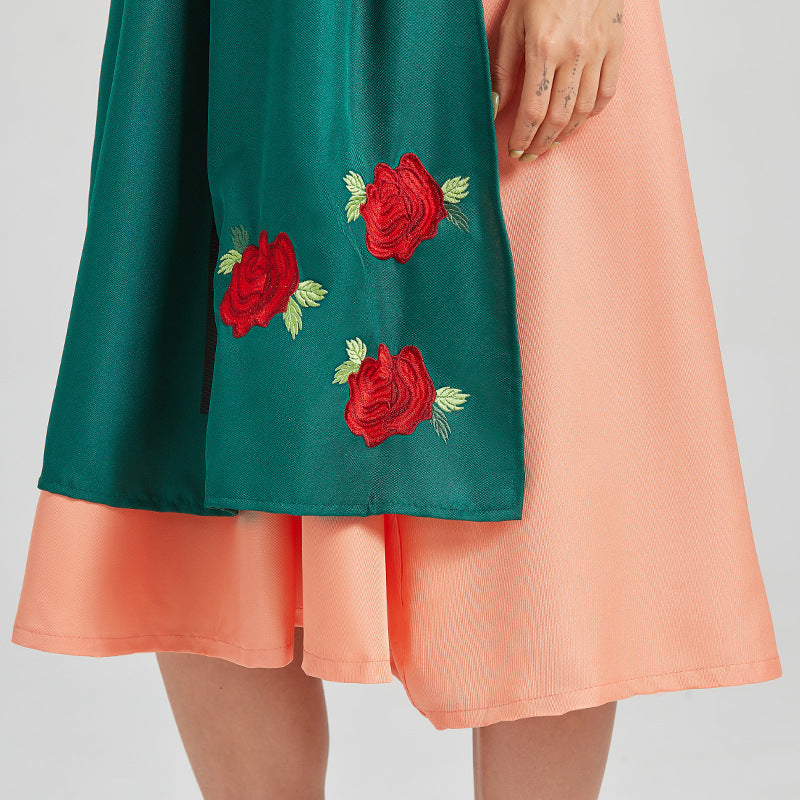 Kathryn - Klassisches Oktoberfest-Dirndl-Midikleid für Damen
