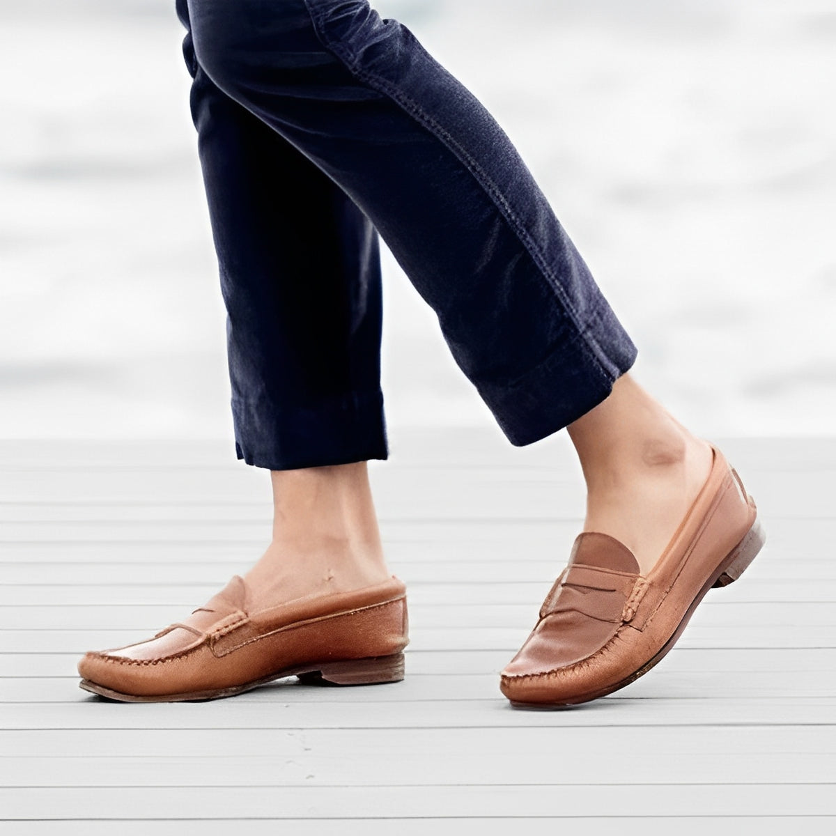 Tiffanie - Lässige flache Slipper für Damen