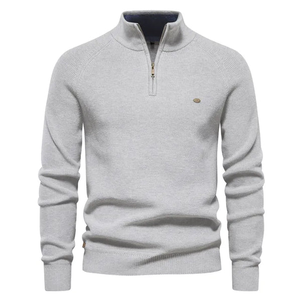 Juan - Bequemer Baumwollstrickpullover