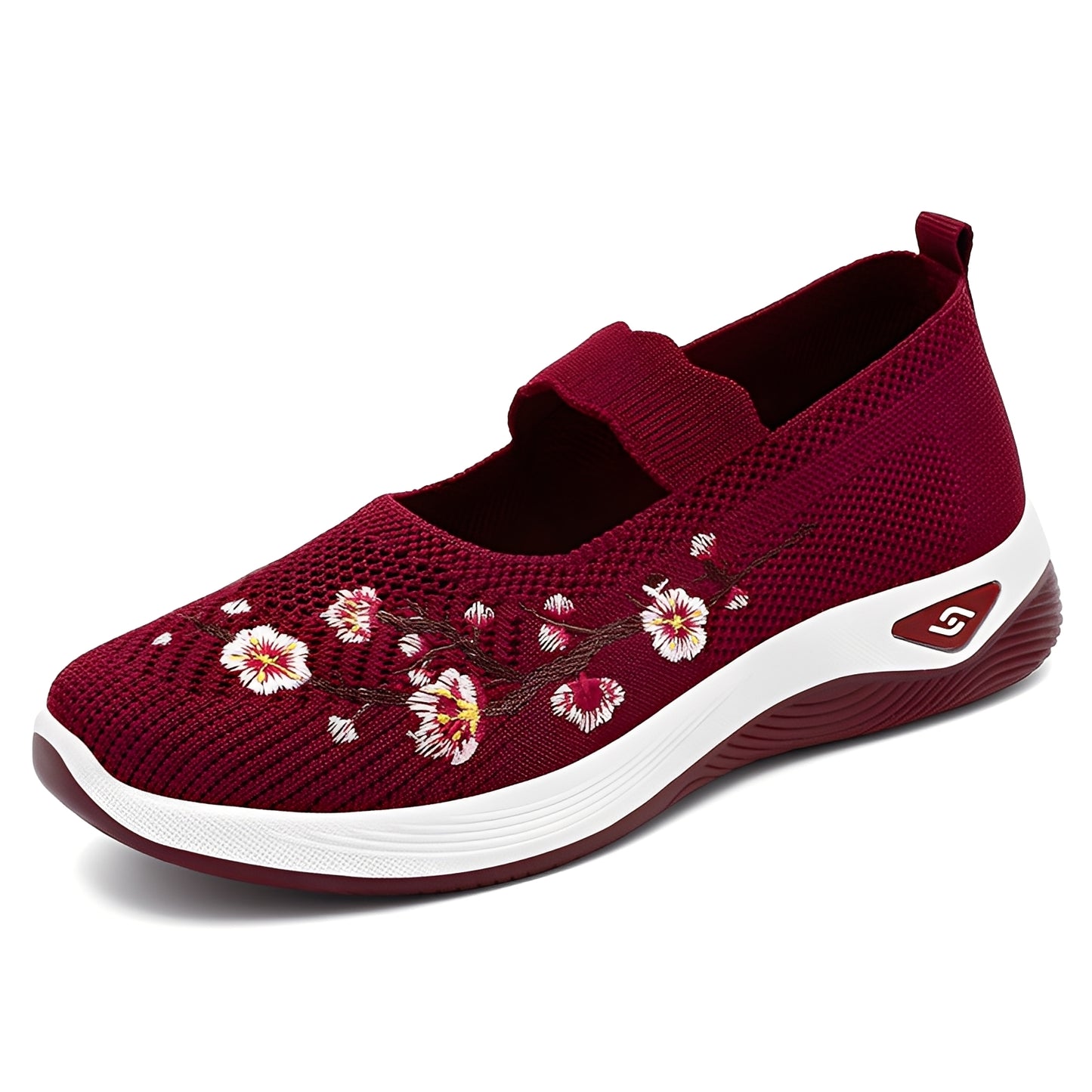 Jazmin - Lässige, atmungsaktive Schuhe mit Stickerei für Damen