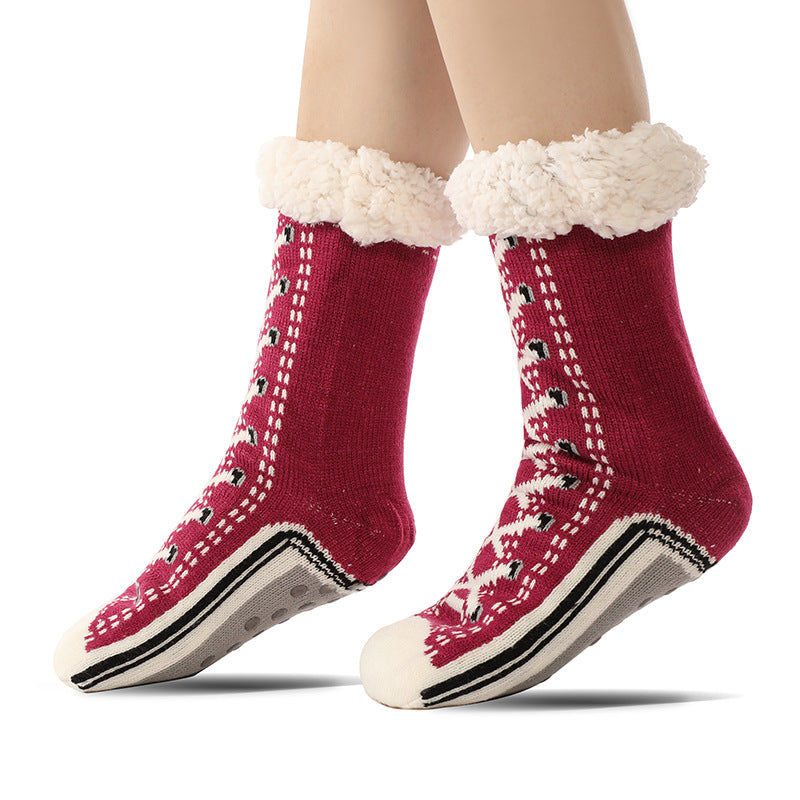 Sharla - Stilvolle Berber-Fleece-Socken für Damen