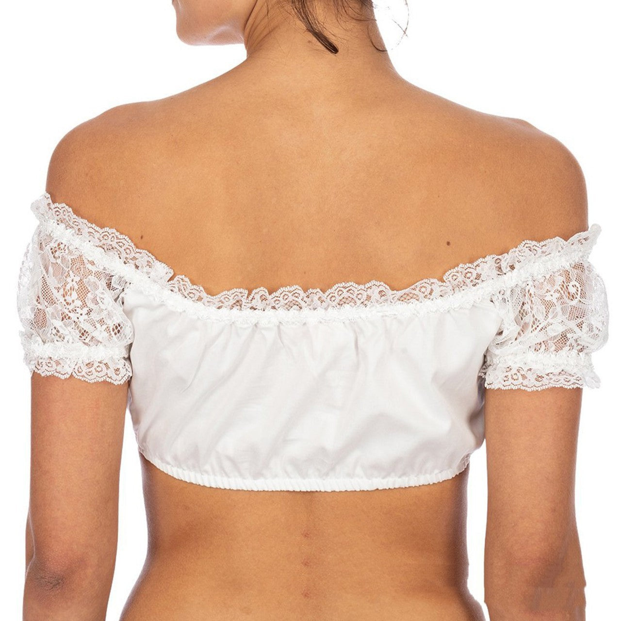 Monique - Retro-Oktoberfest-Spitzenbluse für Damen