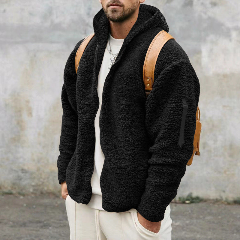 Burton - Lässige Plüschjacke mit Kapuze für Herren