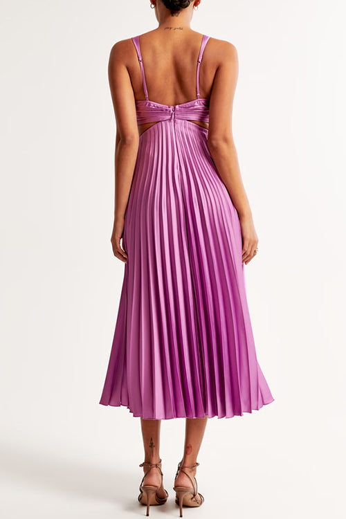 Myrcella - Damen Maxikleid mit Falten, Bequem & Zeitgemäß