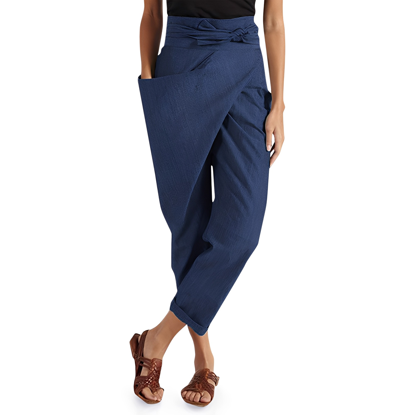 Courteney - Lässige Haremshose mit hoher Taille für Damen