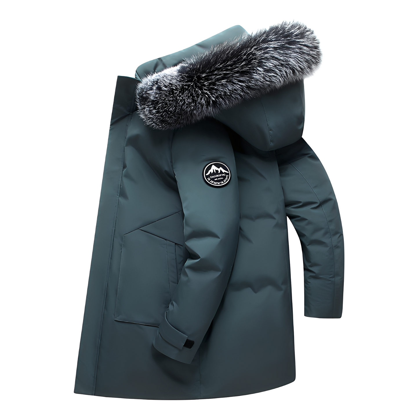 Crosby - Daunenjacke mit Fellkapuze für Herren