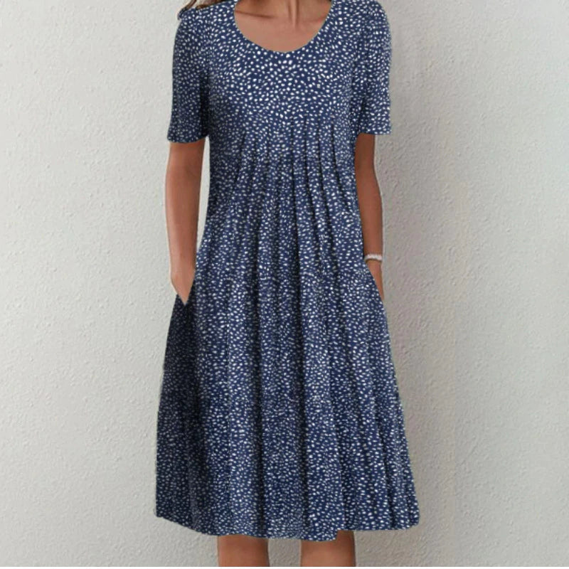 Erin - Elegantes Kleid mit Blumenmuster