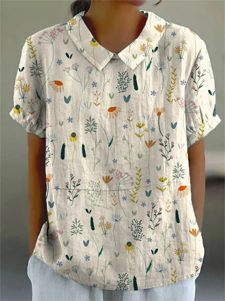 Raelyn - Wildblumen Bluse