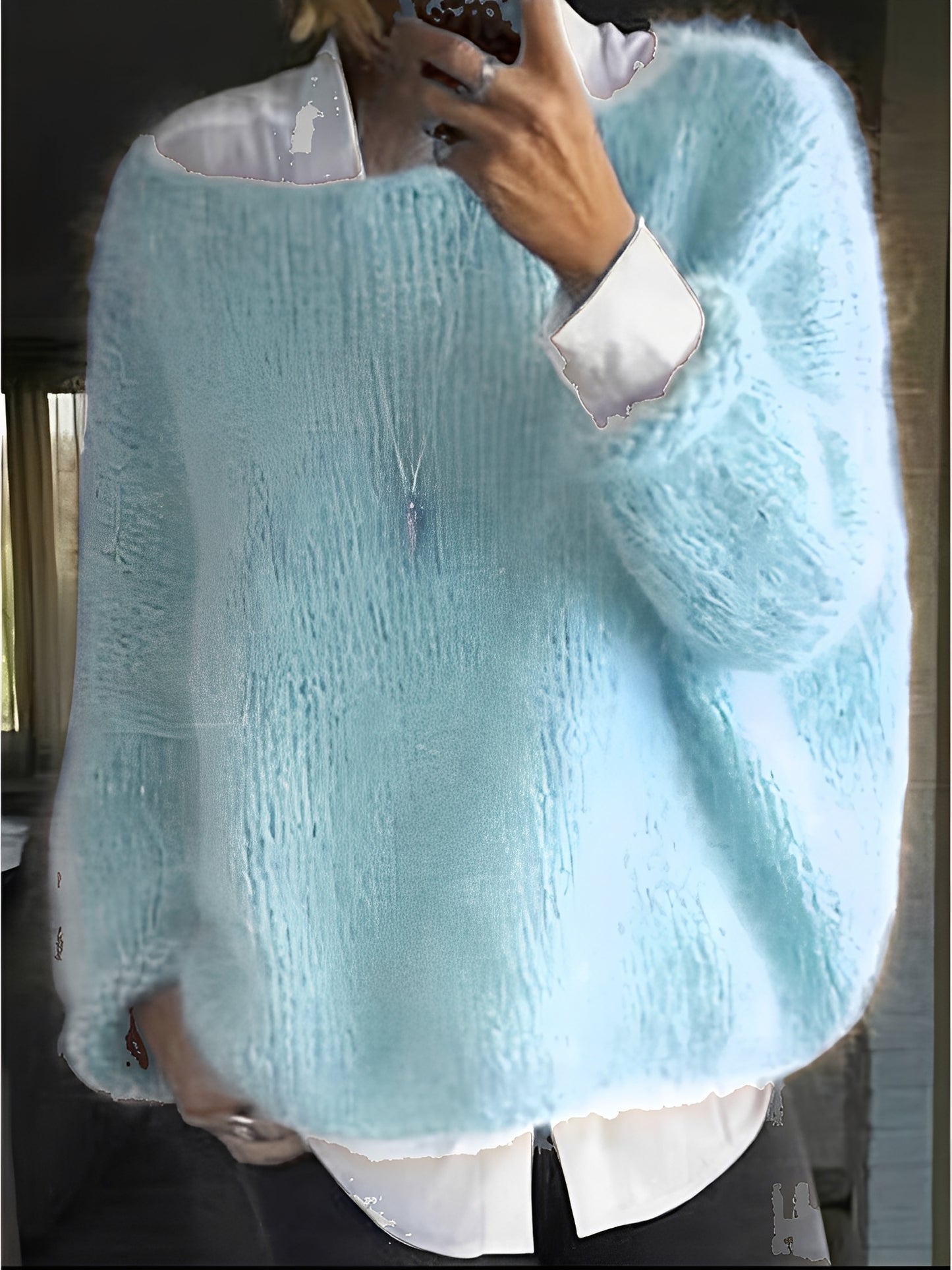 Quintella - Strickpullover mit Rundhalsausschnitt für Damen