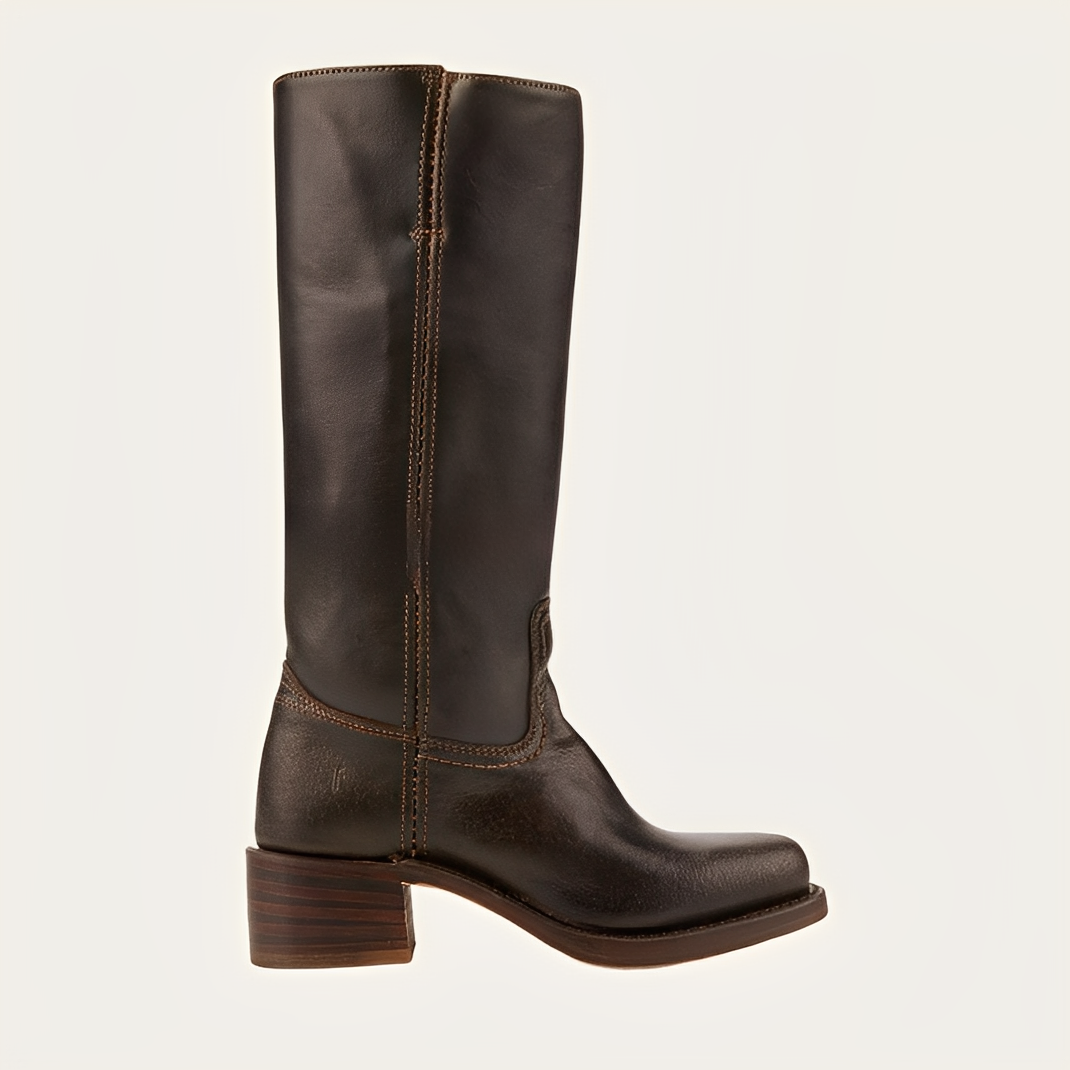 Gloriana - Klassische Cowboystiefel mit Struktur für Damen
