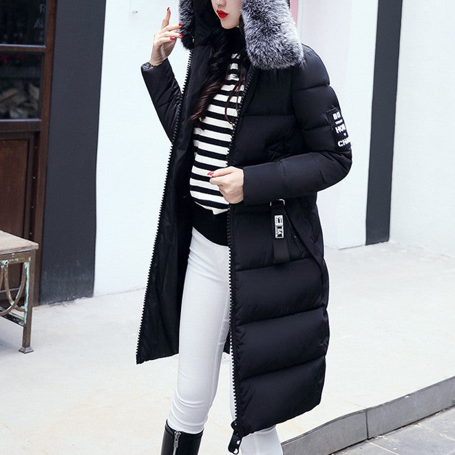 Merideth - Eleganter Wollmantel mit Pelzkragen für Damen