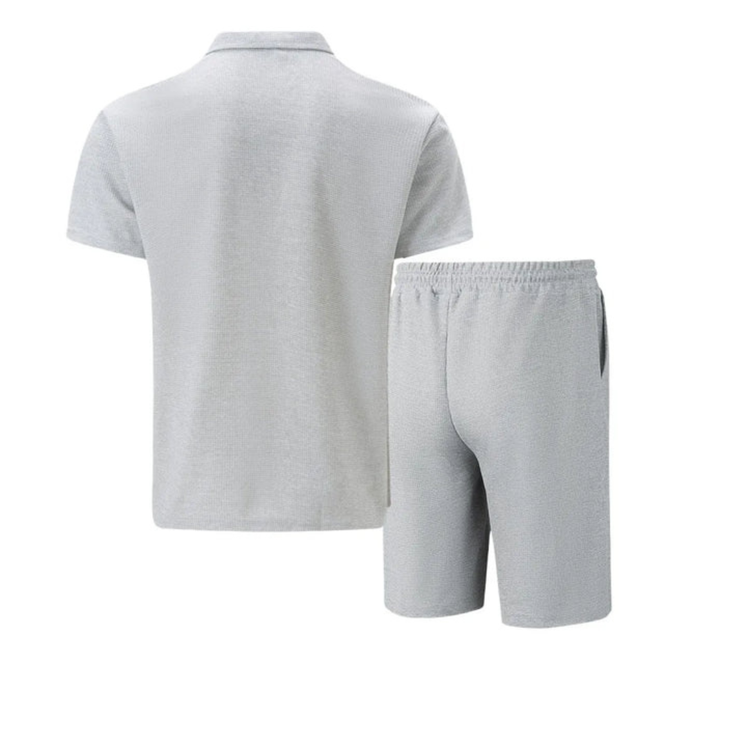 Zephyr - Herren Baumwolle Ko-ord Set Lockerer Schnitt