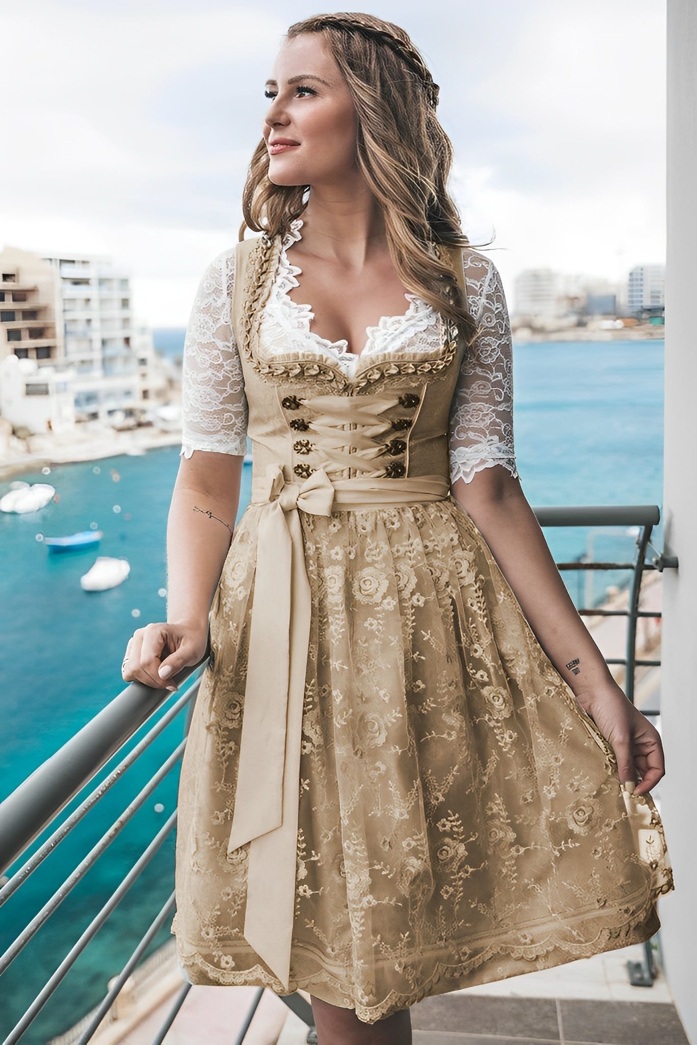 Tiffany - Elegantes Oktoberfest-Dirndlkleid für Damen