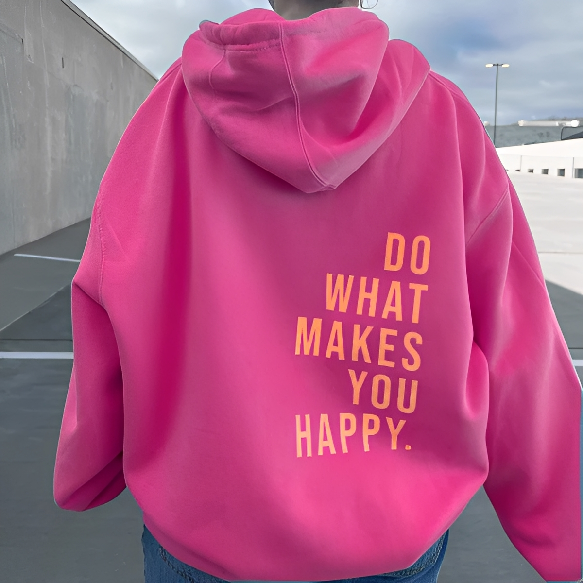 Jasmin – Modischer Hoodie mit Aufdruck