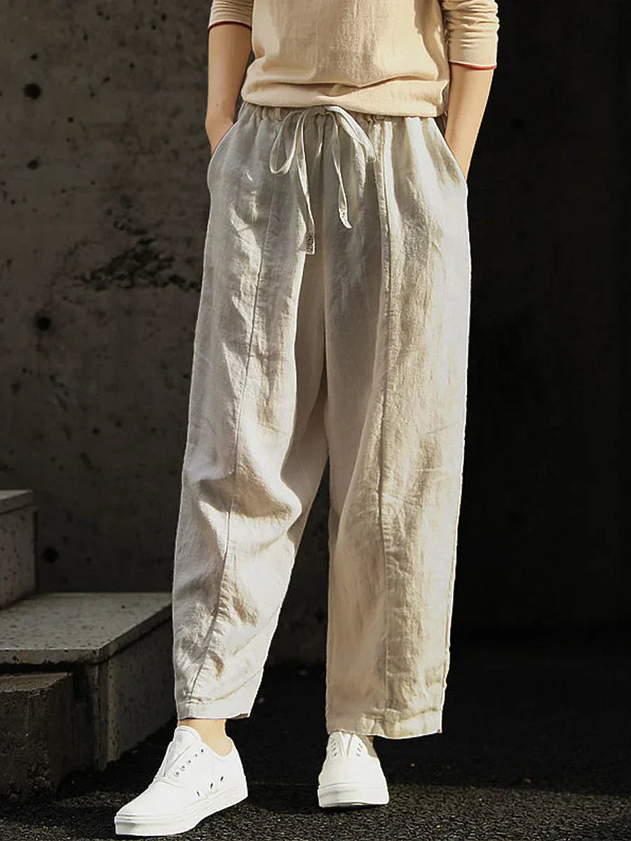 Maria - Elegante Damenhose aus 100% Baumwolle