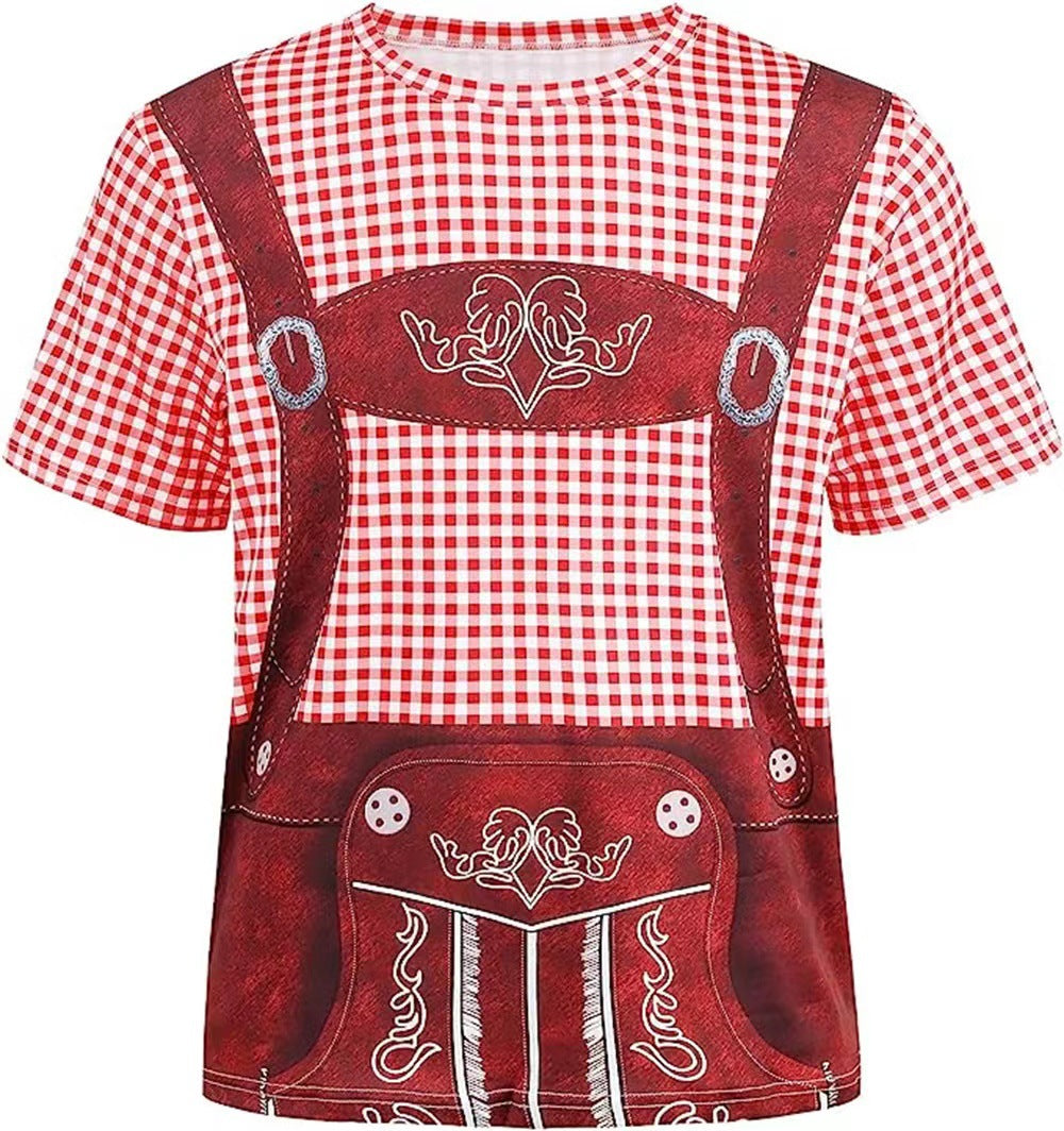 Dexter - Oktoberfest-T-Shirt mit festlichem Aufdruck für Herren