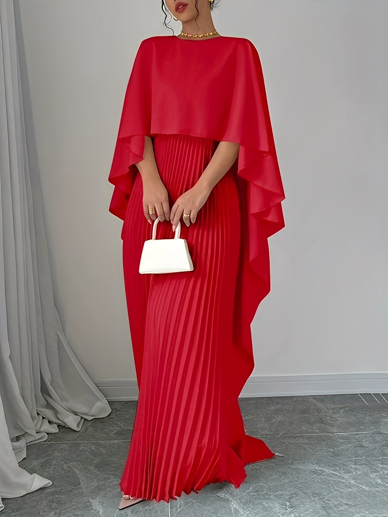 Katherine - Elegantes, locker geschnittenes Maxikleid für Damen