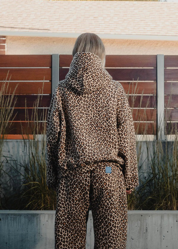 Elena – Sweatshirt mit Leopardenmuster