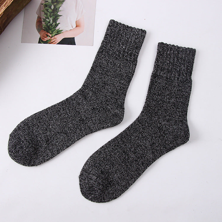 Jason - Warme Winter-Frottee-Wollsocken für Herren