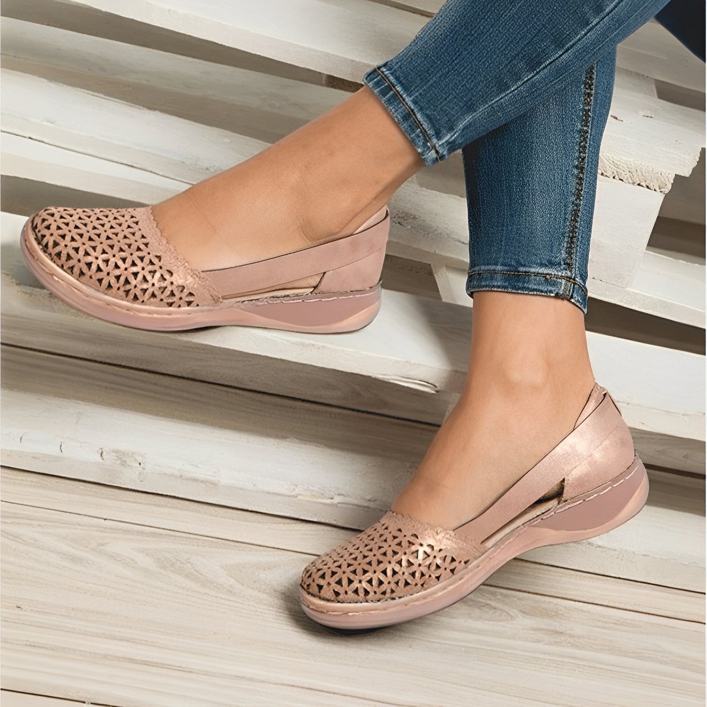 Kianna - Lässige Schuhe mit Aussparungen für Damen