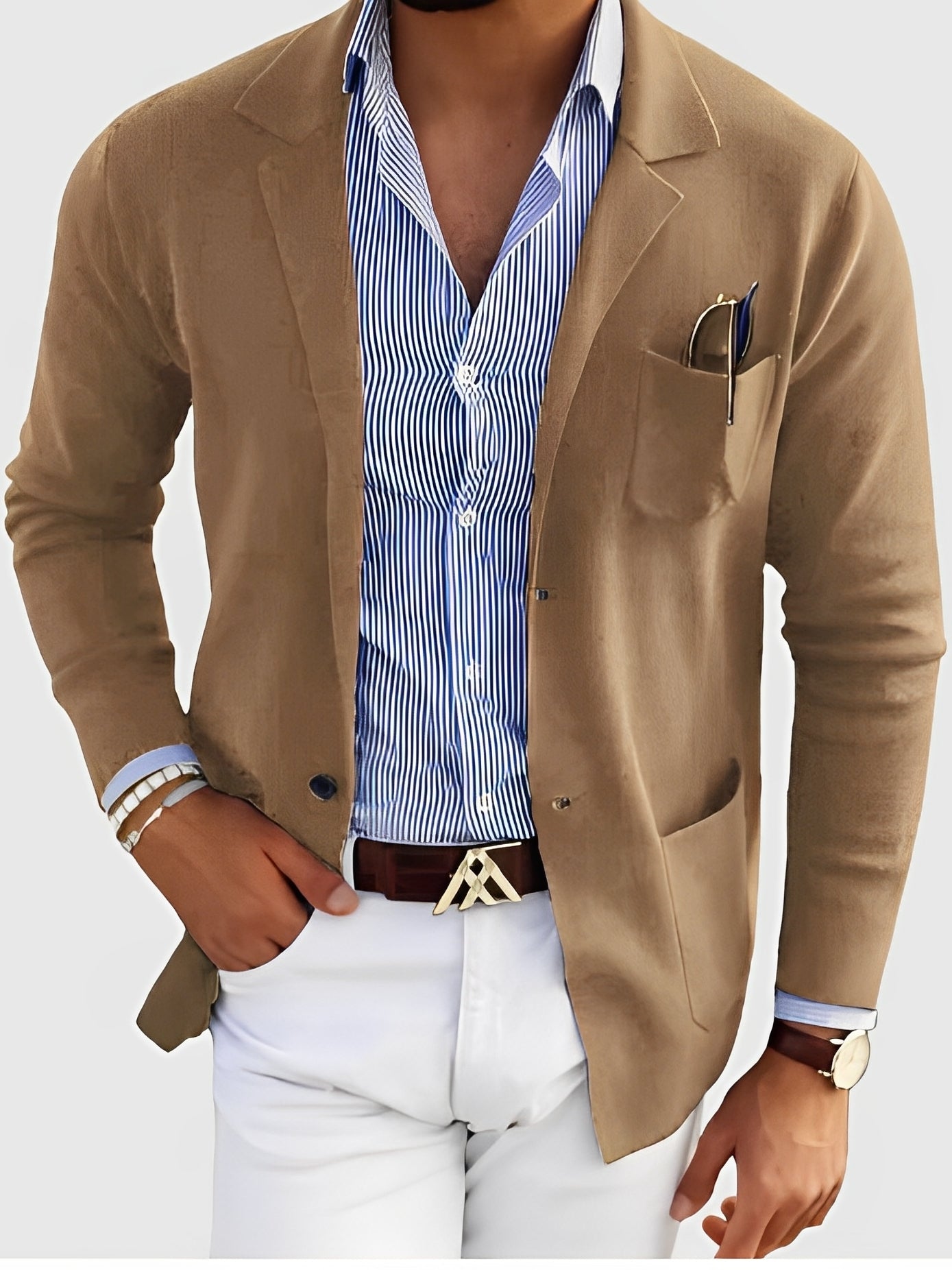 Jordan - Eleganter Blazer mit Taschen für Herren