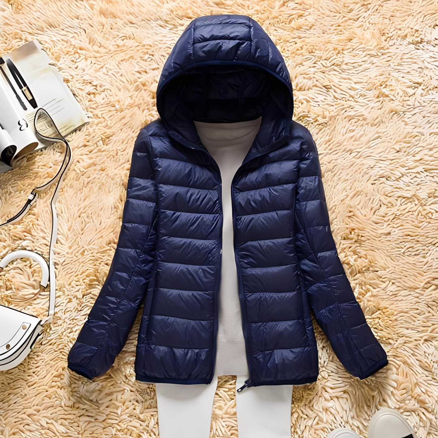 Lyndsay - Lässige, schmale Daunenjacke für Damen