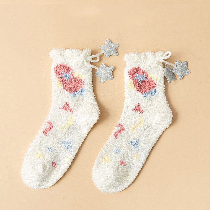 Ramona - Stilvolle, dicke Fleece-Wintersocken für Damen