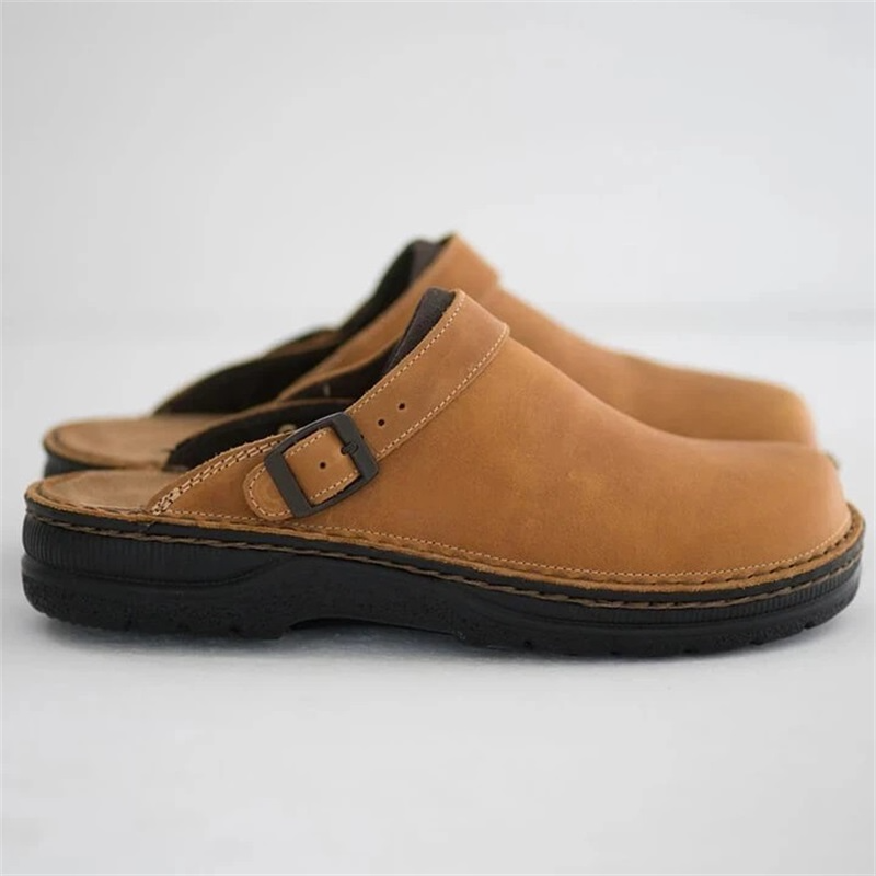 Steven - Lässige Slipper aus Leder für Herren