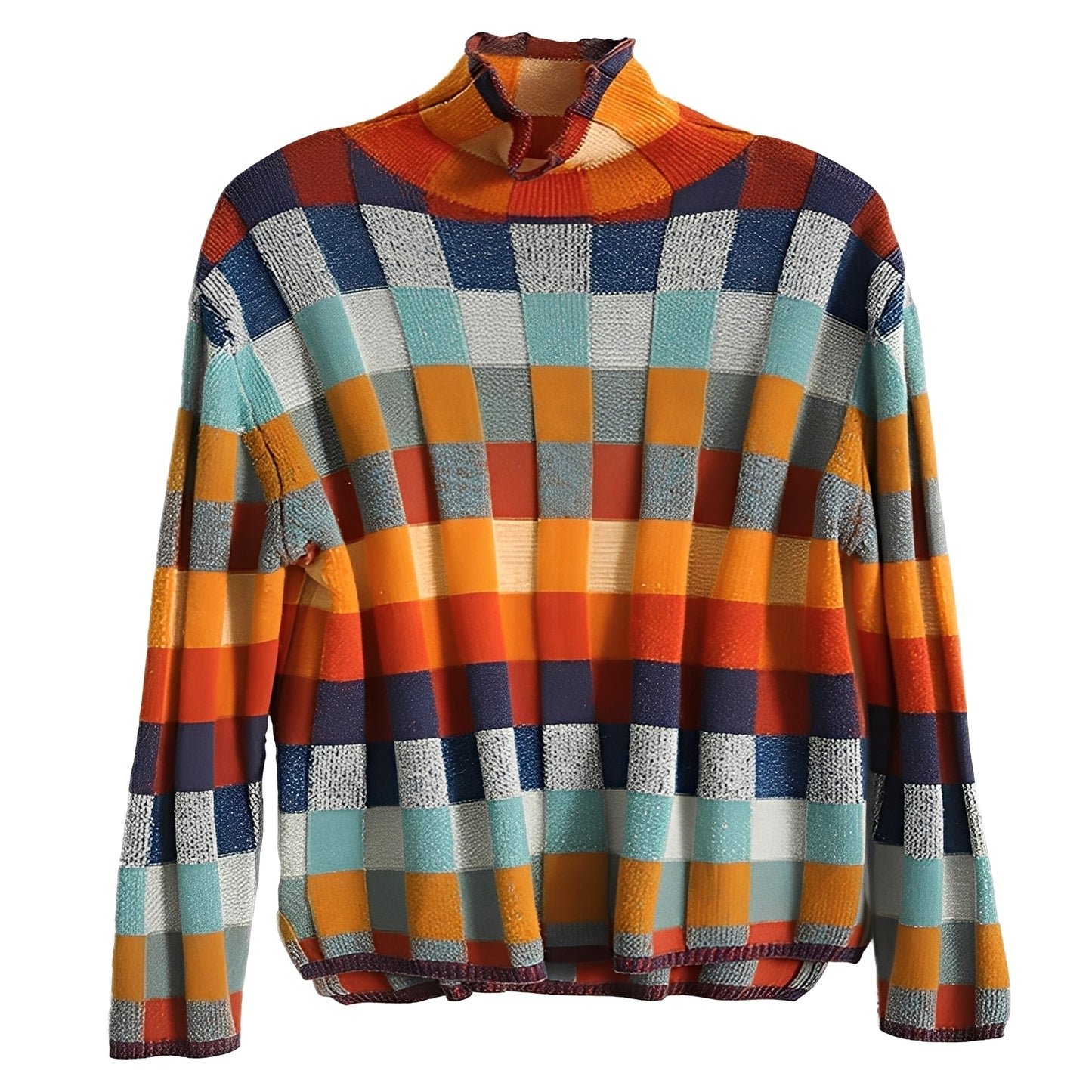 Jacklyn - Lässiger, farbenfroher Kaschmirpullover für Damen