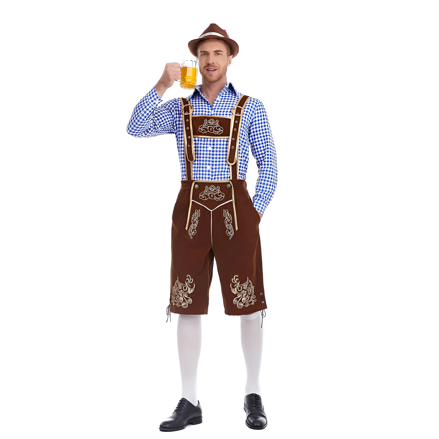 Fredric - Stilvolles festliches Oktoberfest-Overall-Set für Herren