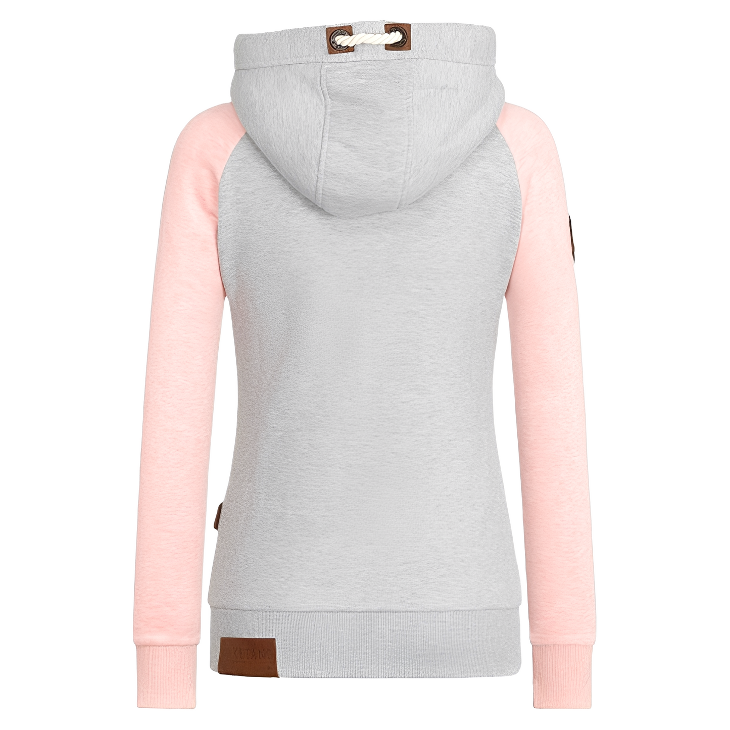 Elinor - Bequemer Kapuzenpullover mit Reißverschluss für Damen