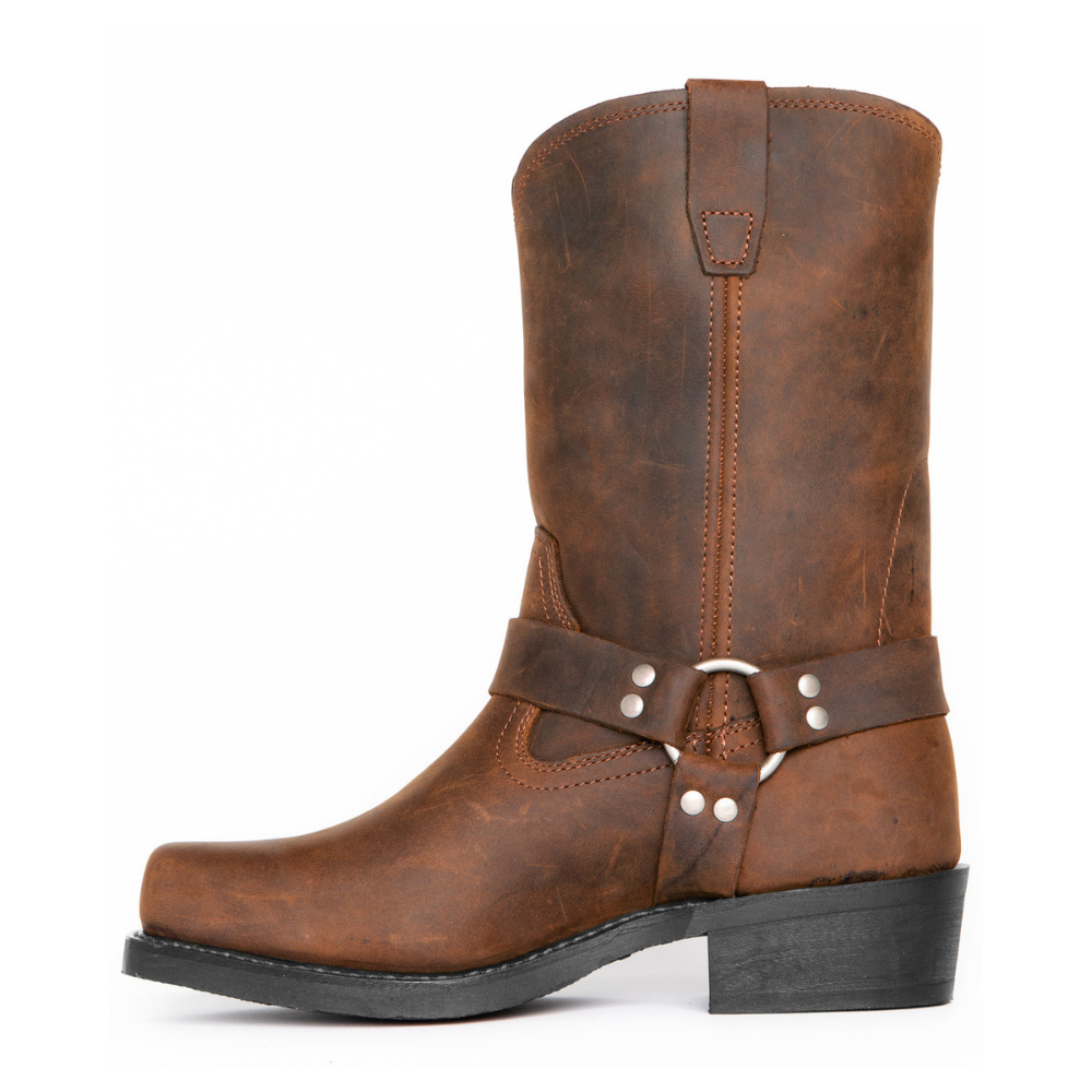 Crofton - Lässige Leder-Cowboystiefel für Herren