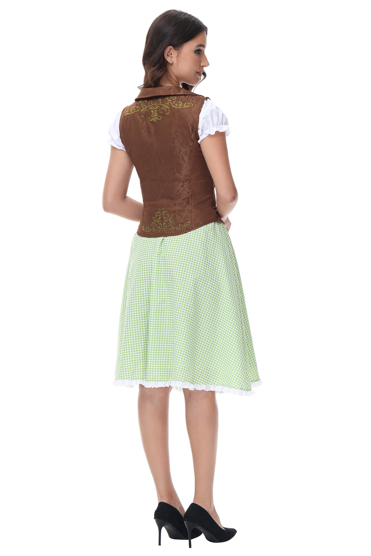 Stefani - Festliches Oktoberfest-Kleid mit Schnürung für Damen