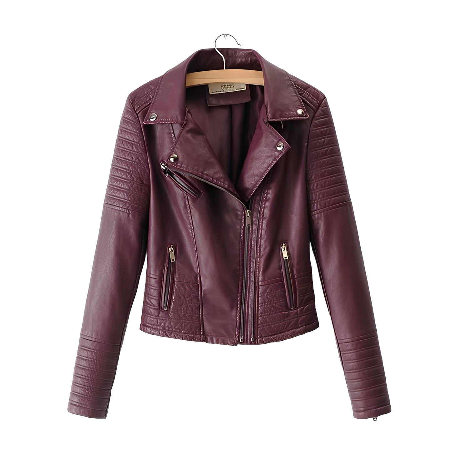 Cherie - Stilvolle, schmale Lederjacke für Damen