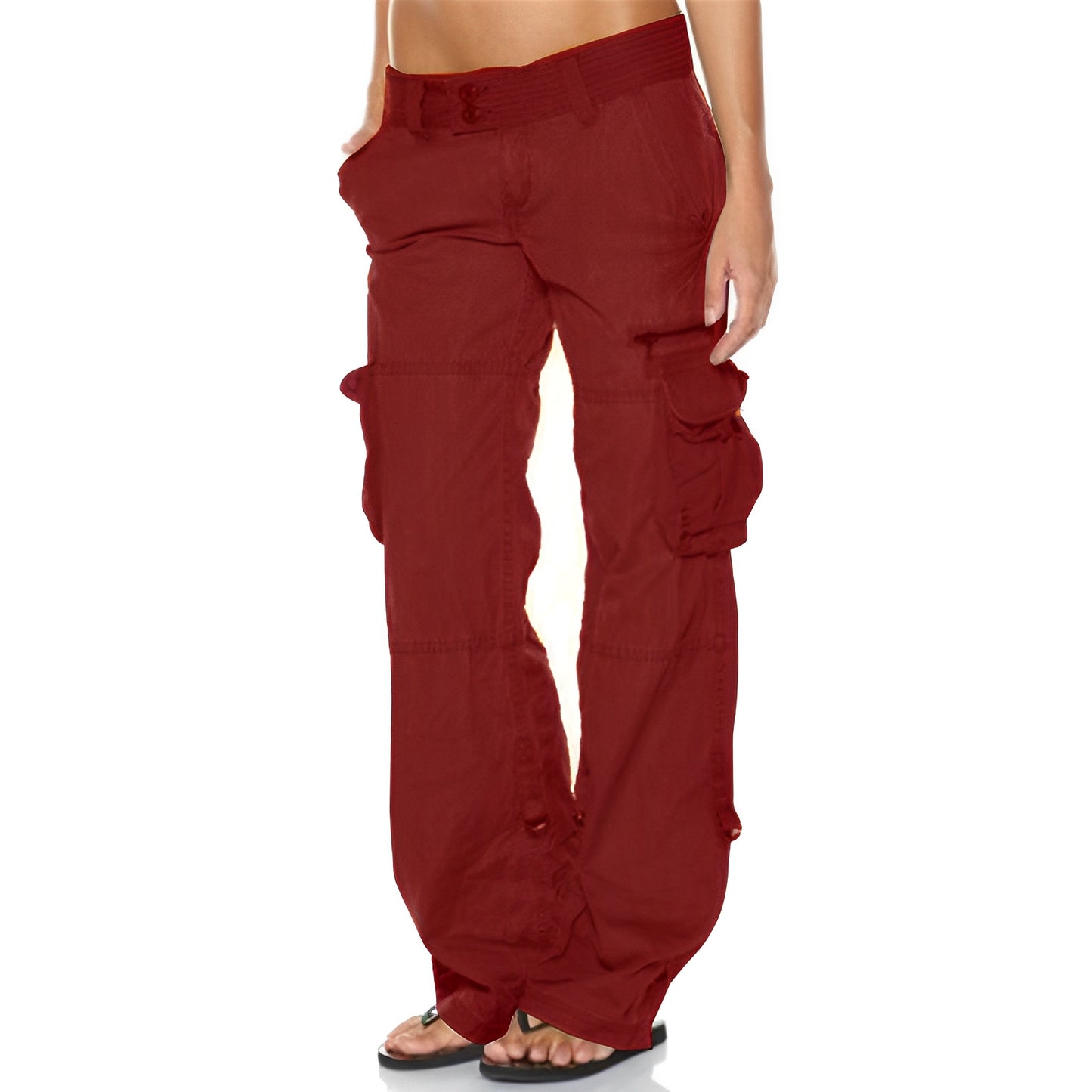 Aubrey - Lässige Cargo-Hose mit Gummizug für Damen